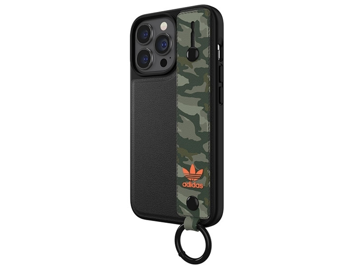 Capa Alça para iPhone 13 Pro ADIDAS Pele Sintética Preto