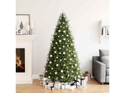 Vidaxl 111 Pcs Conjunto De Enfeites De Natal Poliestireno Prateado
