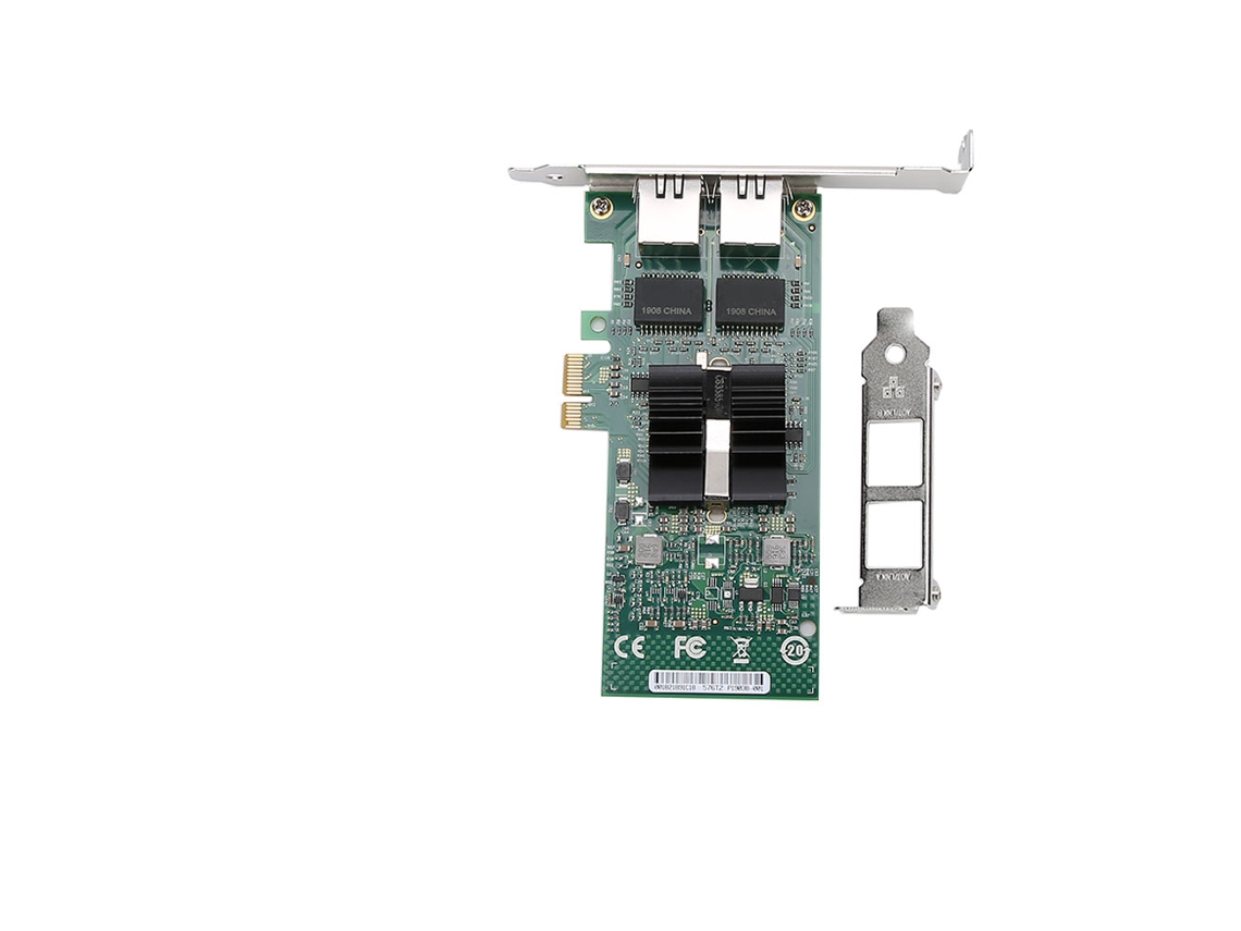 Placa de Rede LAXISCREED Intel 82576 t2 1000mbps Pci e