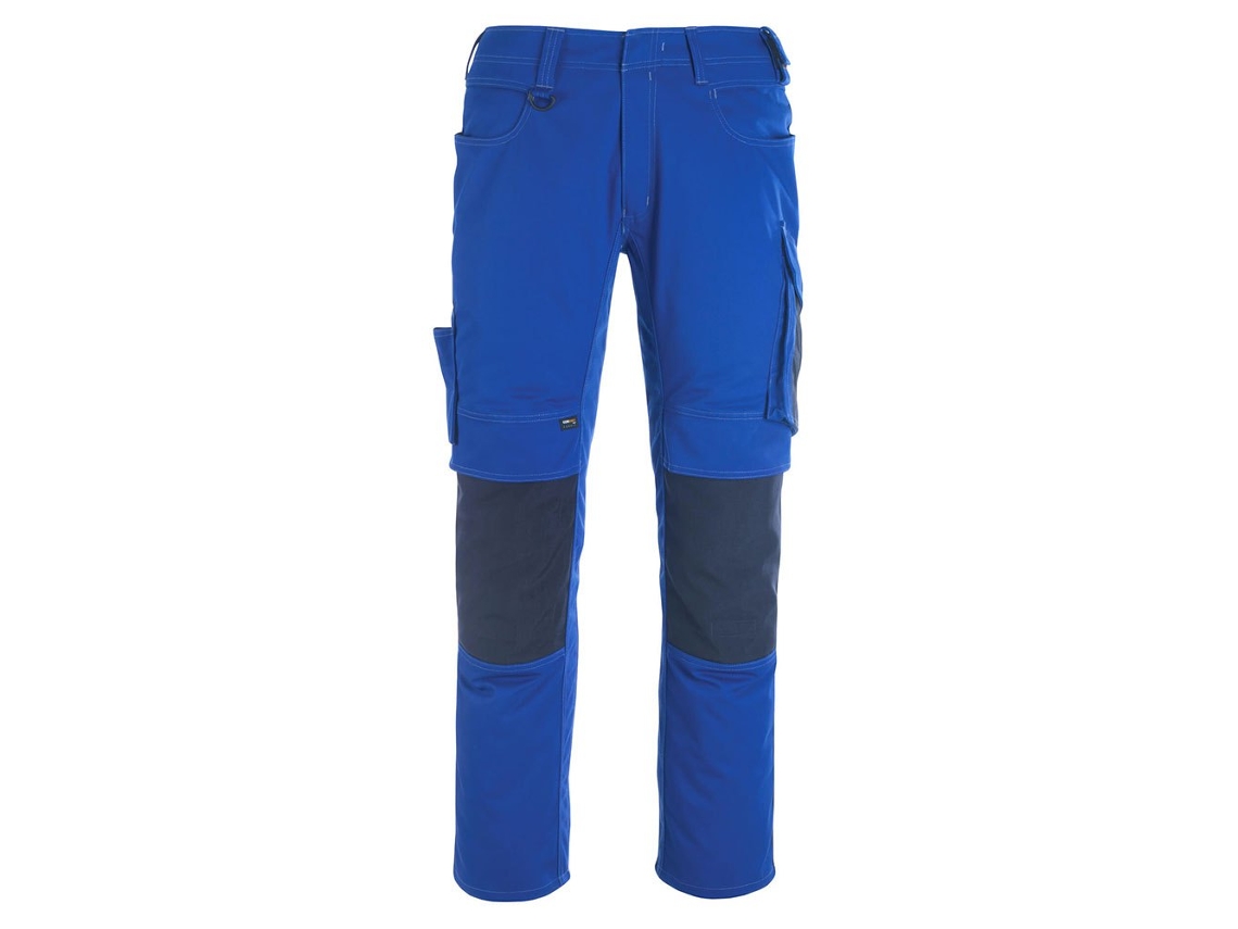 Calças Grandes Com Bolsos Para Joelheiras Unique 12179 Azul 62 / 35 MASCOT