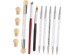 Kit Completo De Manicure Profissional Com Caneta De Gravação De Ponta Dupla
