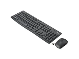 LOGITECH Mk295 Silent Wireless Combo Teclado Ratón Incluido Usb Qwerty Italiano Grafito