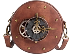Bolsa De Ombro Feminina Estilo Punk Vintage Em Couro Pu - Design Prático E Confortável - Visual Retrô Para O Dia A Dia