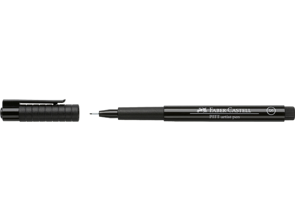 Caneta de Tinta FABER-CASTELL Caneta Artística Pitt Preta
