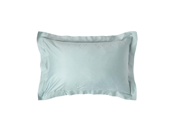 Homescapes Duck Egg Blue Organic Cotton Oxford Pillowcase 400 Tc