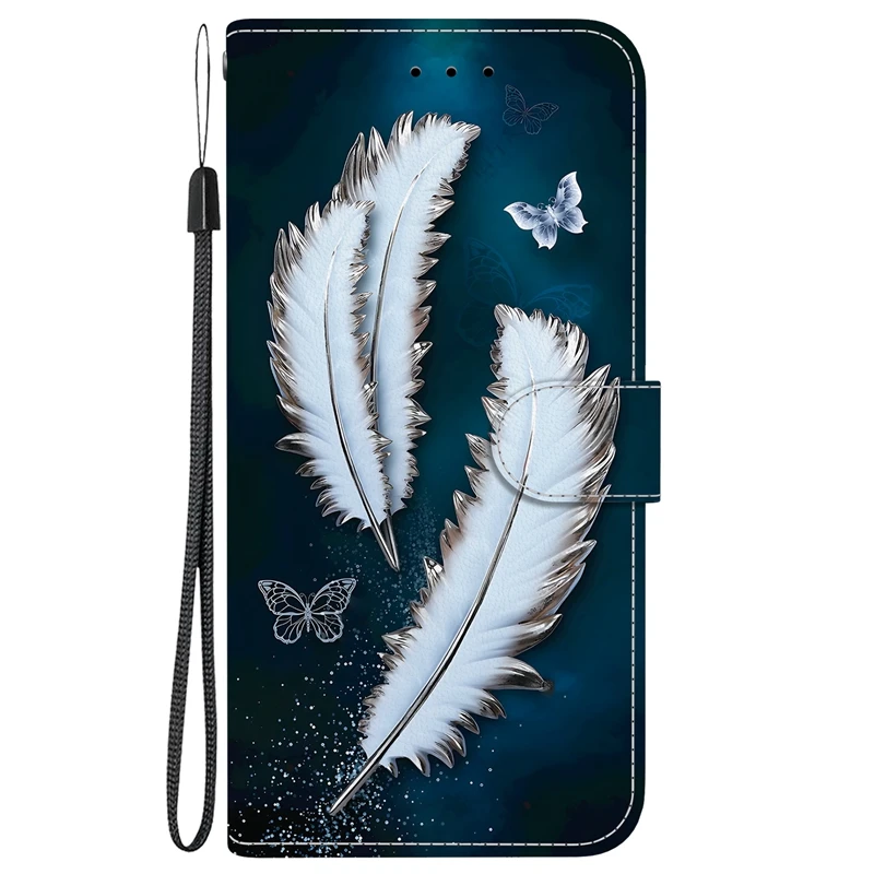 B9para Samsung A17 5gcapa de Couro Flip Fashion para Samsung Galaxy A17 a 17 5g Sm a176b MDUG