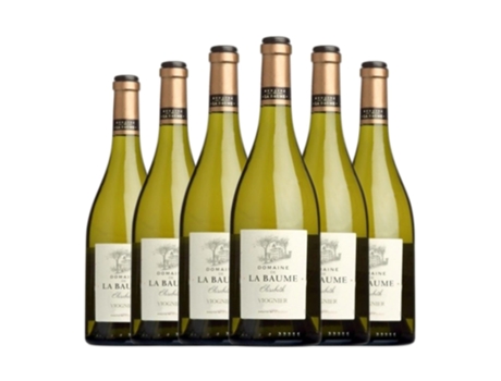 Vinho branco DOMAINE DE LA BAUME Elisabeth Blanc Viognier Vin de Pays d'Oc Jovem (0.75 L - 6 Unidades)