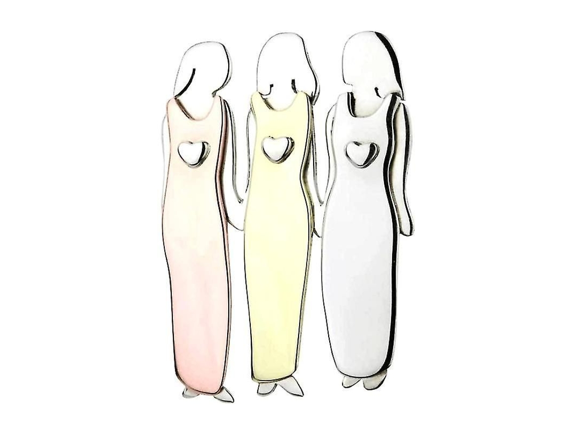 2026 pingente de Irmãs para Mulheres Moda Amigas Presente de Natal Broche para Camisa Cardigã