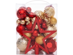 Conjunto De 50 Enfeites Natalinos, Perfeitos Para Pendurar Em Festas E Encontros De Fim De Ano. Gokoco