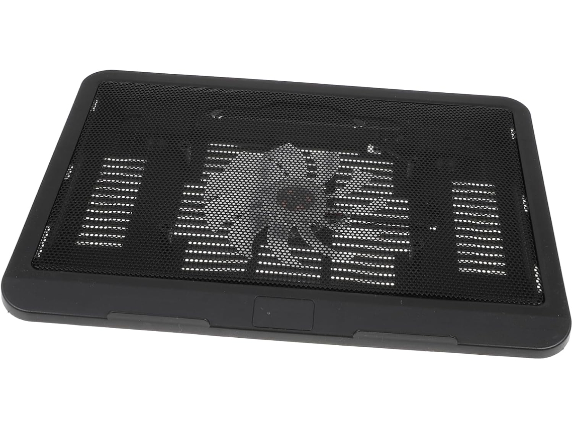 Base de resfriamento silenciosa para notebook de 14 polegadas com suporte de plástico, acessórios para mesa