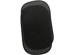 Conjunto de 4 protetores solares transparentes em PVC para o vidro traseiro do carro, com proteção UV.