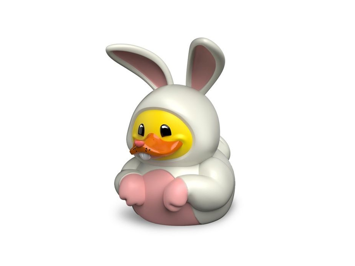 Figurinha Colecionável Coelho Da Páscoa Pvc 5cm Multicolorido Tubbz (edição Banheira)