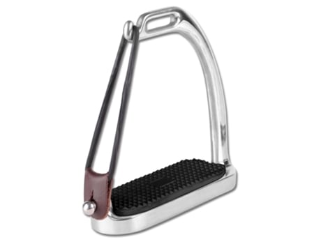 Estribos de Anel de Borracha Safety Prateado 10 Cmwaldhausen