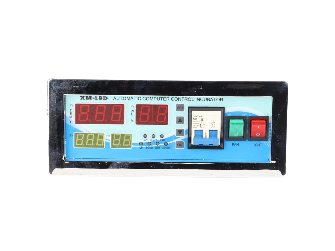 Controlador de Incubadora Automático Xm‑18d 180‑240v com Controle de Temperatura e Umidade para Aves S/MARCA