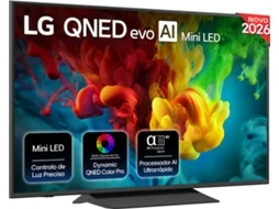 TV LG 55QNED83B6A.AEU (MINI LED QNED -  55'' - 140 cm - 4K Ultra HD - Smart TV)
