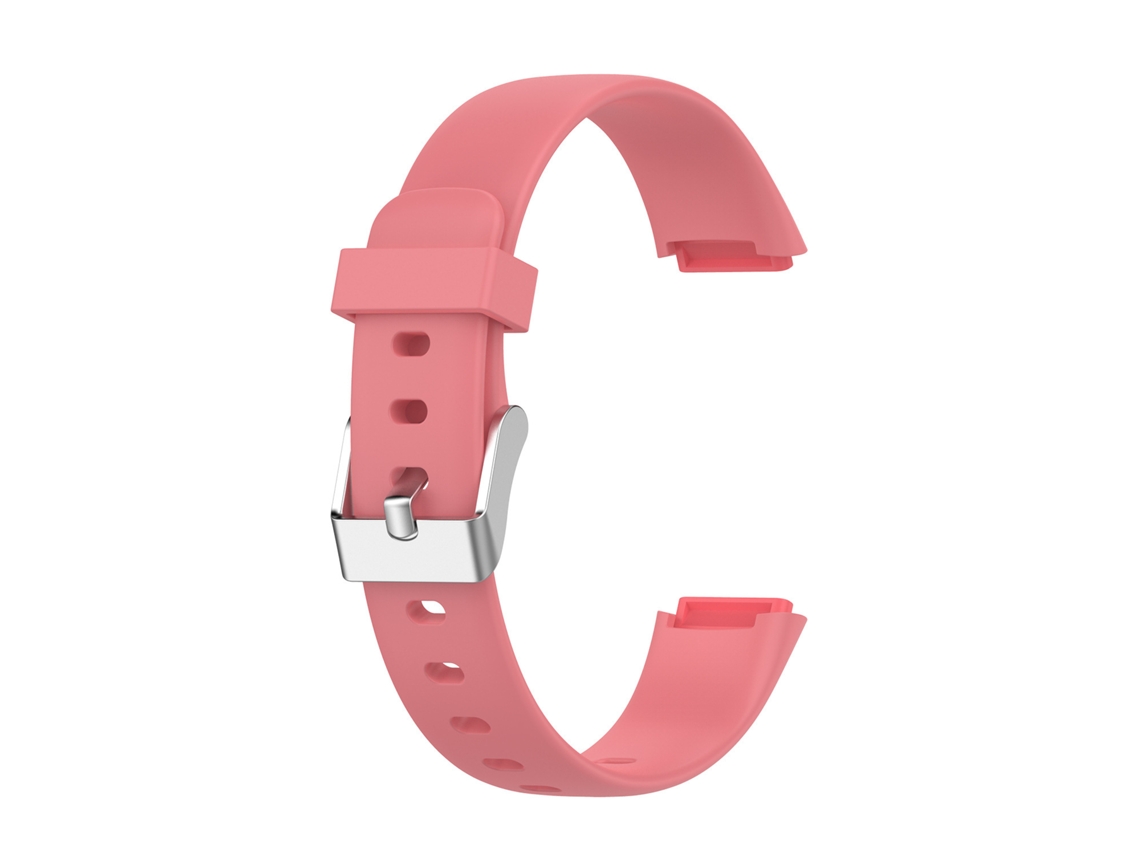 Bracelete de Silicone Para Fitbit Luxe (l-vermelho)