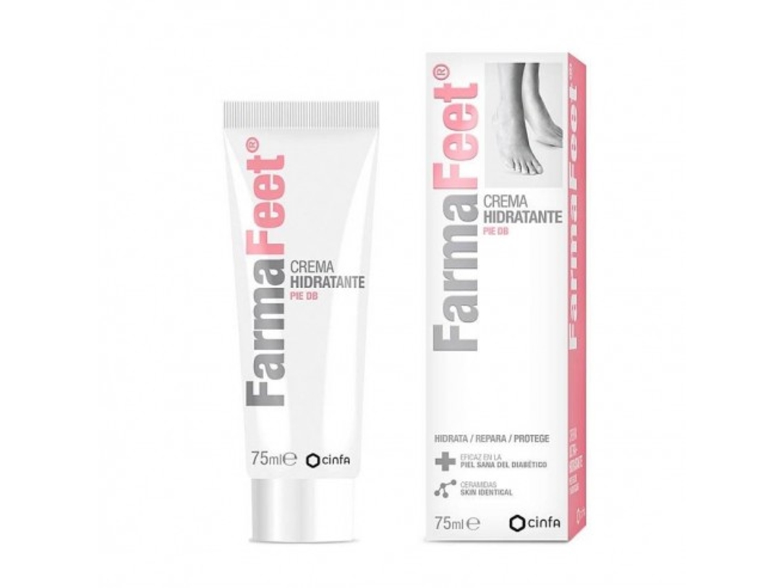 Secura Creme Hidratante para Pés DB 75 ml CINFA