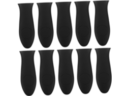 Conjunto De 10-cabos Silicone Resistentes Ao Calor Para Panelas E Frigideiras, Com Isolamento Térmico E Pegada