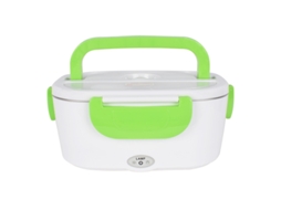 Lurelia Lancheira Elétrica Portátil, 3 Em 1, 1,5 L, 60 W, 12 V, Inox, Verde, Carro, Camião, Escritório