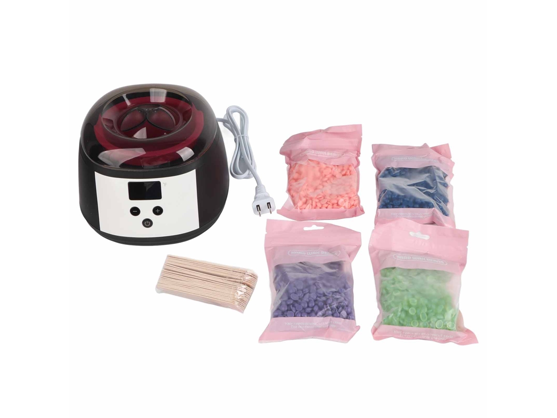 Kit De Cera Depilatória 500cc Calentador De Cera 100w 100-240v Plug Us Para Depilação