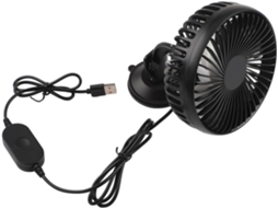 Ventilador Automotivo 12v/24v Com Controle De Três Velocidades,
