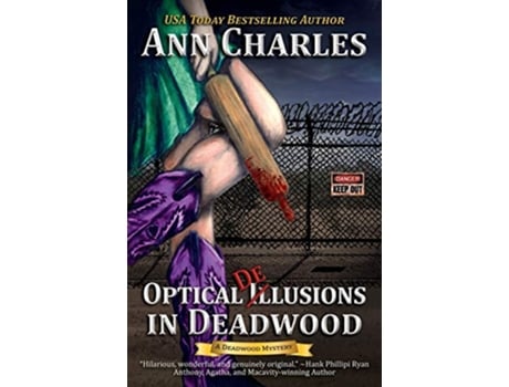 Livro Optical Delusions in Deadwood Deadwood Humorous Mystery de Ann Charles (Inglês)