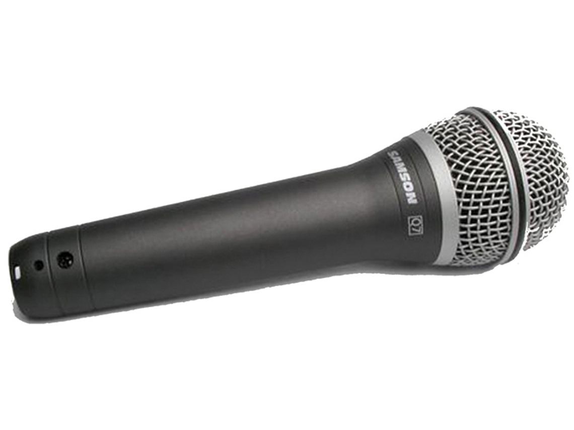 Microfone Dinâmico SAMSON Q7 (Com Fio - Frequência: 80Hz-12kHz)