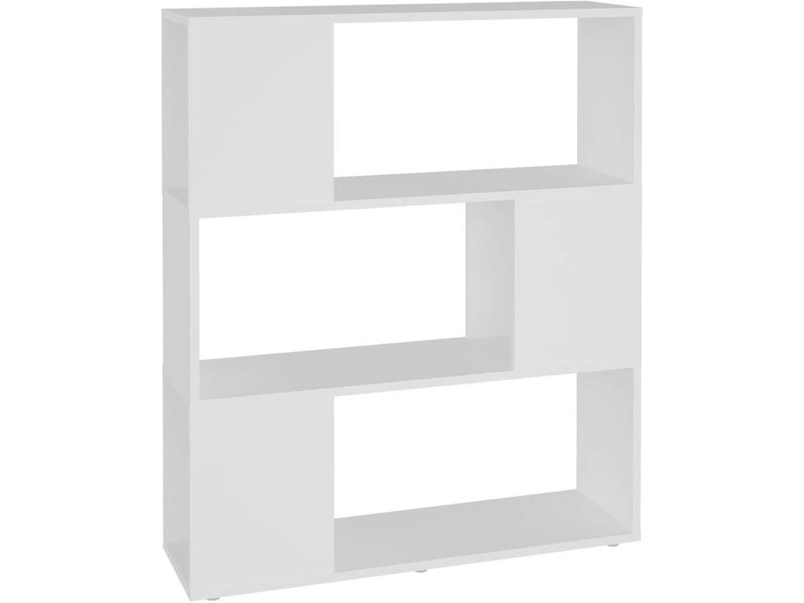 Book Cabinet Room Divider, Book Cabinet Room Dividers Vidaxl Branco Madeira Processada (80 X 24 X 94 Cm)