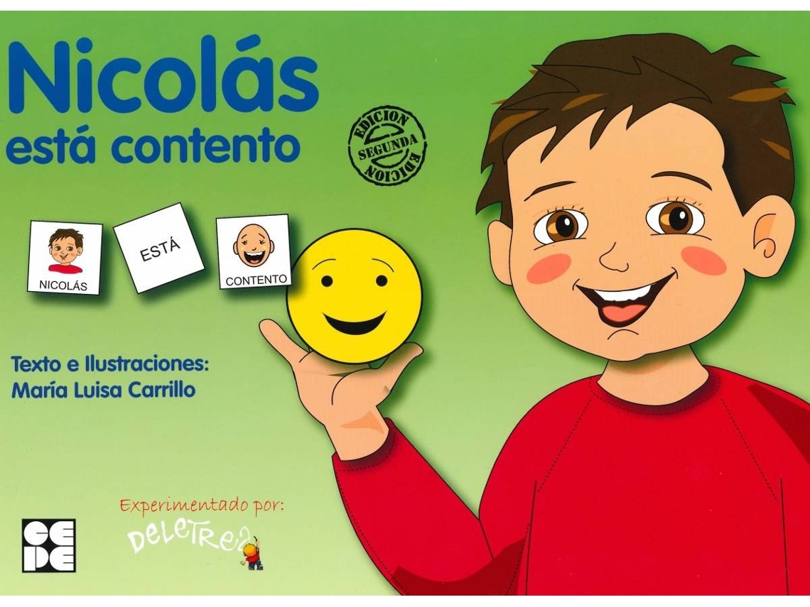Livro Nicolás Está Contento (Espanhol)