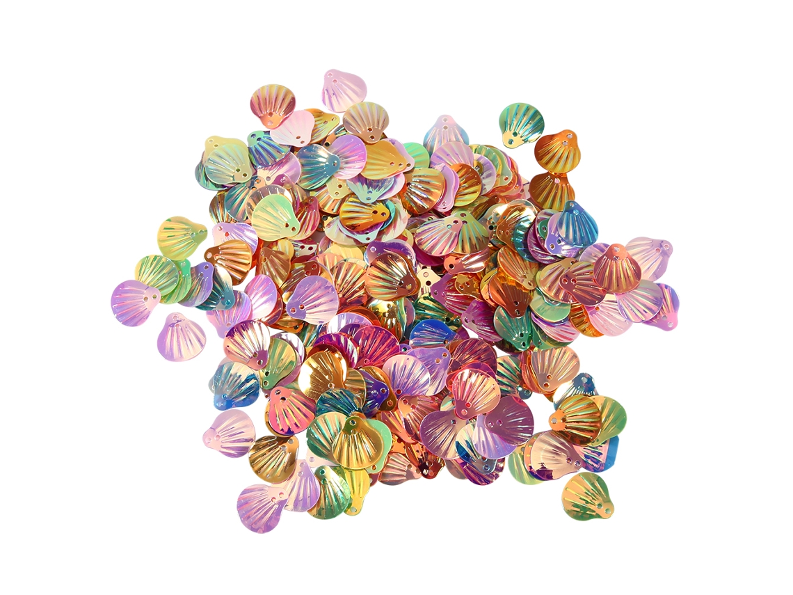Lantejoulas de Concha para Festas e Decoração de Roupas