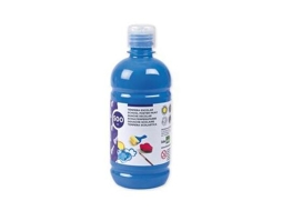 Guache Escolar Liderpapel 500 Ml Azul Cian