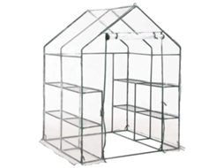 Maison Exclusive - Estufa Com 8 Prateleiras 143x143x195 Cm