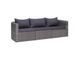 Garden Sofa Set, Garden Sofa Sets Vidaxl Cinzeto Rattan / Vime (n/a)