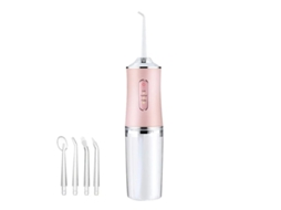 Irrigador Oral Fio Dental Elétrico Portátil Para Limpeza Oral E Dentária Limpador De Dentes Branco 1 Bico Yizhood