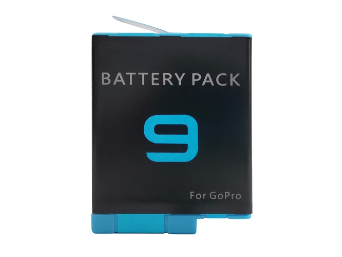 Bateria De Lítio Recarregável Do Banco 1720mah Do Poder Da Câmara Digital Para O Herói 9