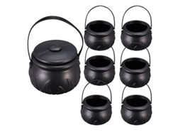 7pcs Caldeirão Preto Allinless