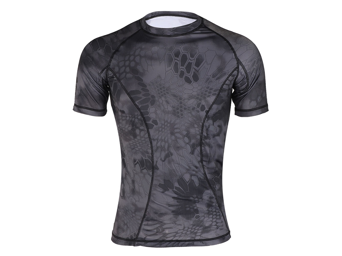 Camisa de Manga Curta Business Camuflagem Python S/MARCA
