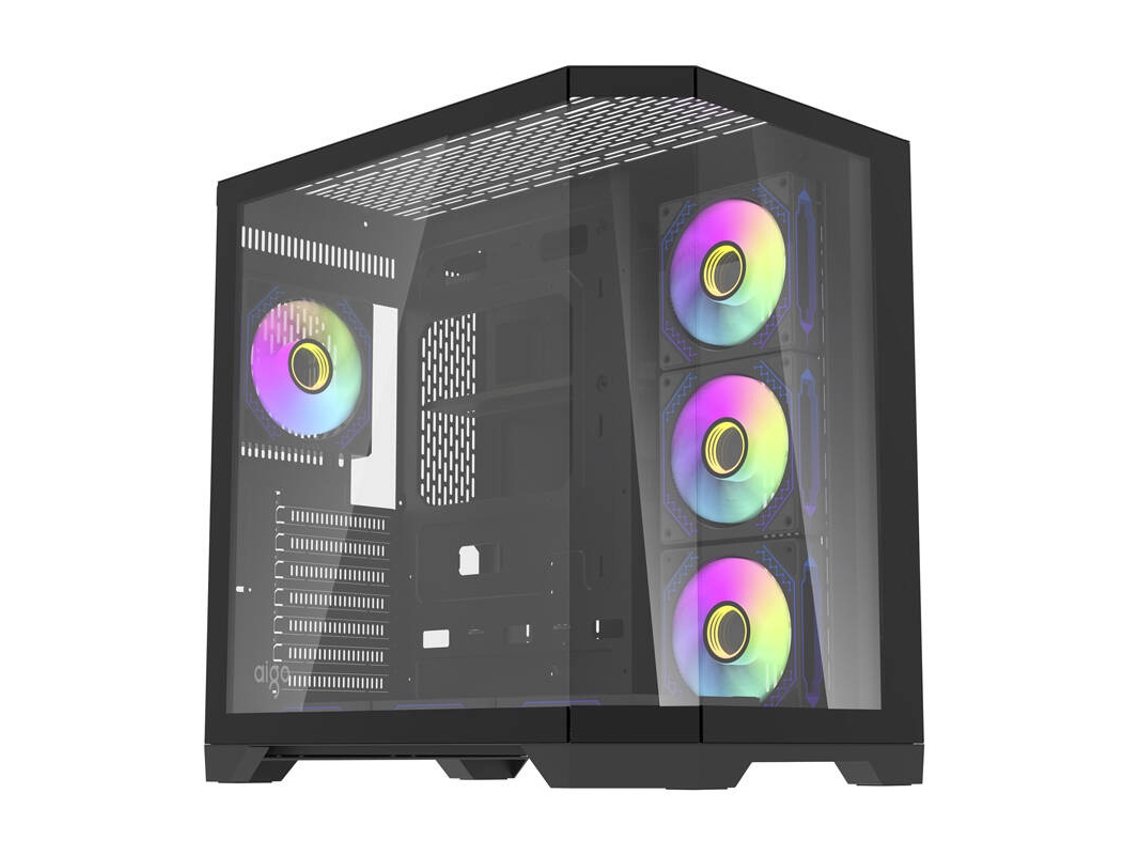 Gabinete Darkflash Ft418 Pro Com 7 Ventoinhas Argb
