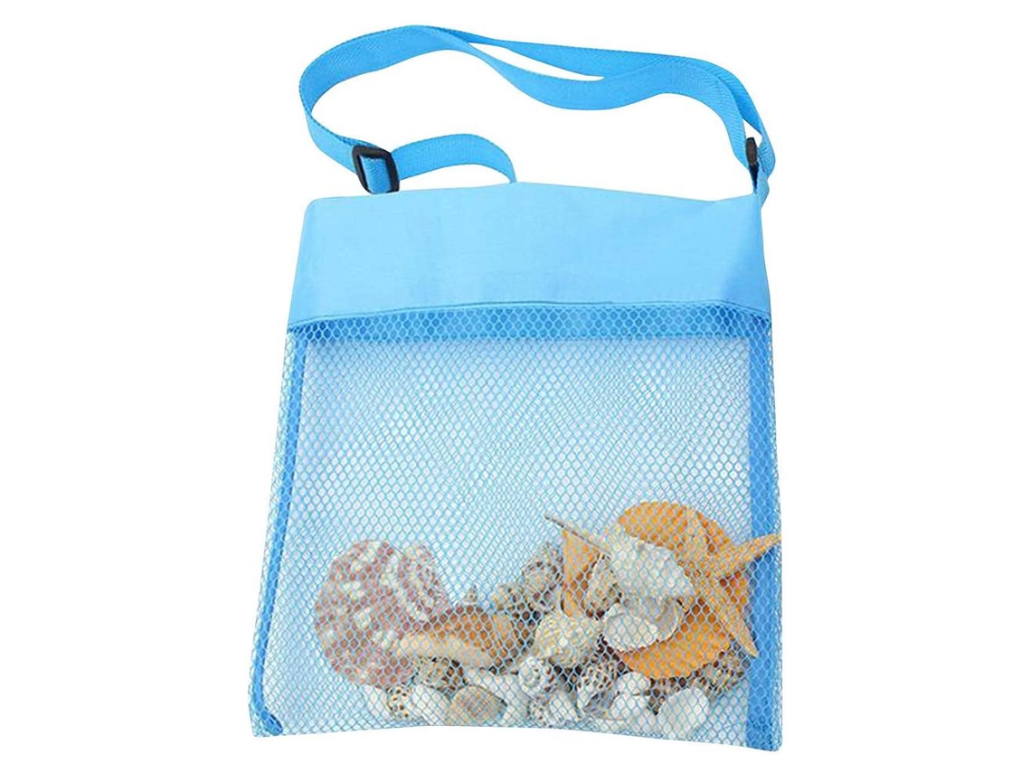 Bolsas De Praia Em Malha Coloridas Para Crianças Armazenamento De Brinquedos Portáteis Areia Away
