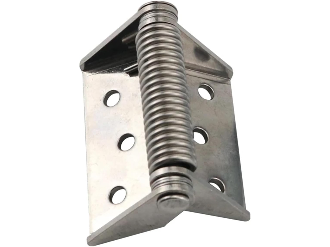 Dobradiças De Mola Com Abertura Automática Em Ferro Galvanizado E Aço