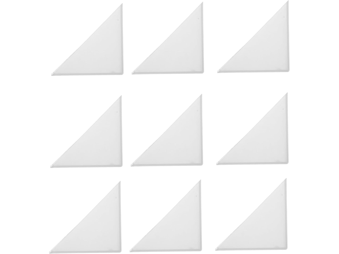 Conjunto De 100 Protetores Canto Triangulares Para Móveis, Protetores Decorativos Para Bordas De Mesas, Molduras De