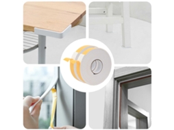 Vidaxl Fita De Espuma Autoadesiva 2 Unid. Branco 30mm X 5m Espuma Cr
