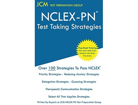 Livro Nclex-pn Test Taking Strategies De Jcm-nclex-pn Test Preparation Group (inglês)