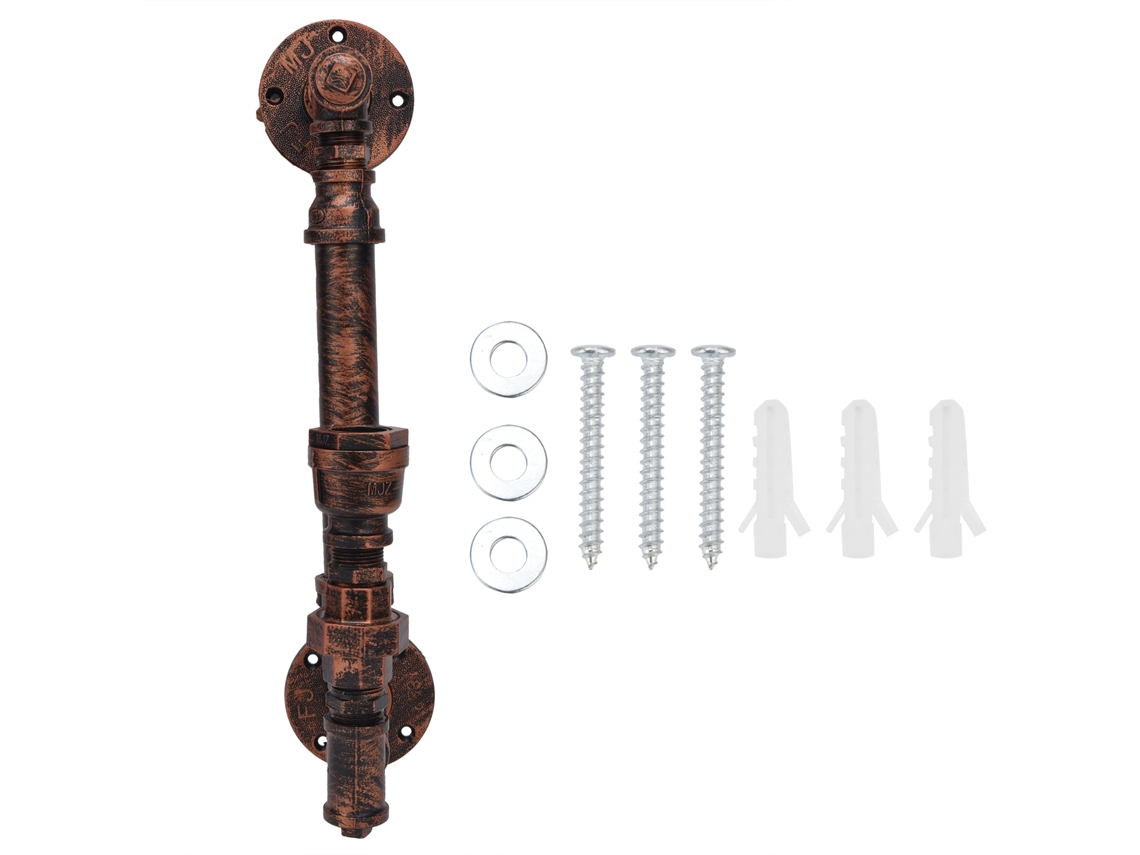 Rebe-lâmpada De Parede Steampunk E27 Fio De Parafuso Durável Estável Para Sala De Estar E Jantar 220v