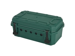 Caixa Elétrica Externa Ip5429×19,5×12,6 Cm 5 Saídas Verde Resistente Às Intempéries Zeuxo
