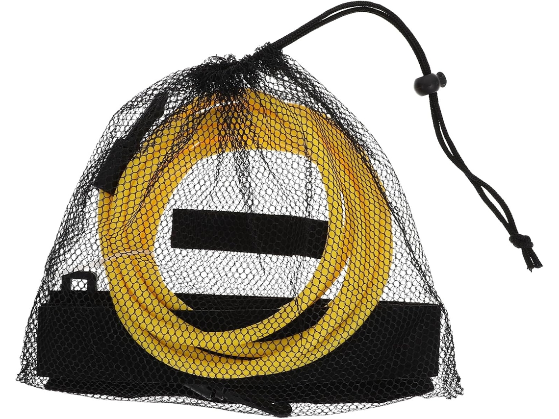 Cinto De Natação Toyandona Com Resistência E Corda Elástica 6x9x4 Amarelo Para Exercícios Na Piscina