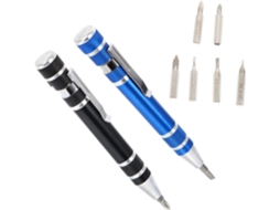 Kit De 2 Mini Chaves De Fenda Em Formato De Caneta - Ferramentas De Reparo Compactas E De Precisão