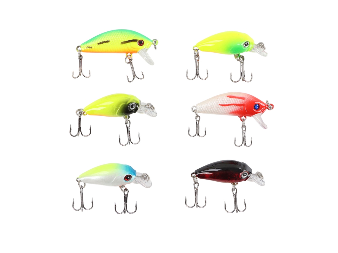 Bionic Bait Set (bionic Lure Hard Bait Combination) Six-piece Lure Hard Bait Set