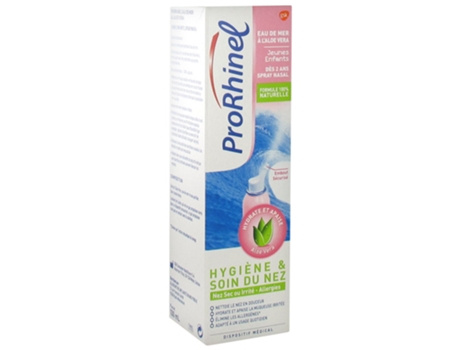 Spray nasal para crianças pequenas com Aloe Vera 100 ml PRORHINEL