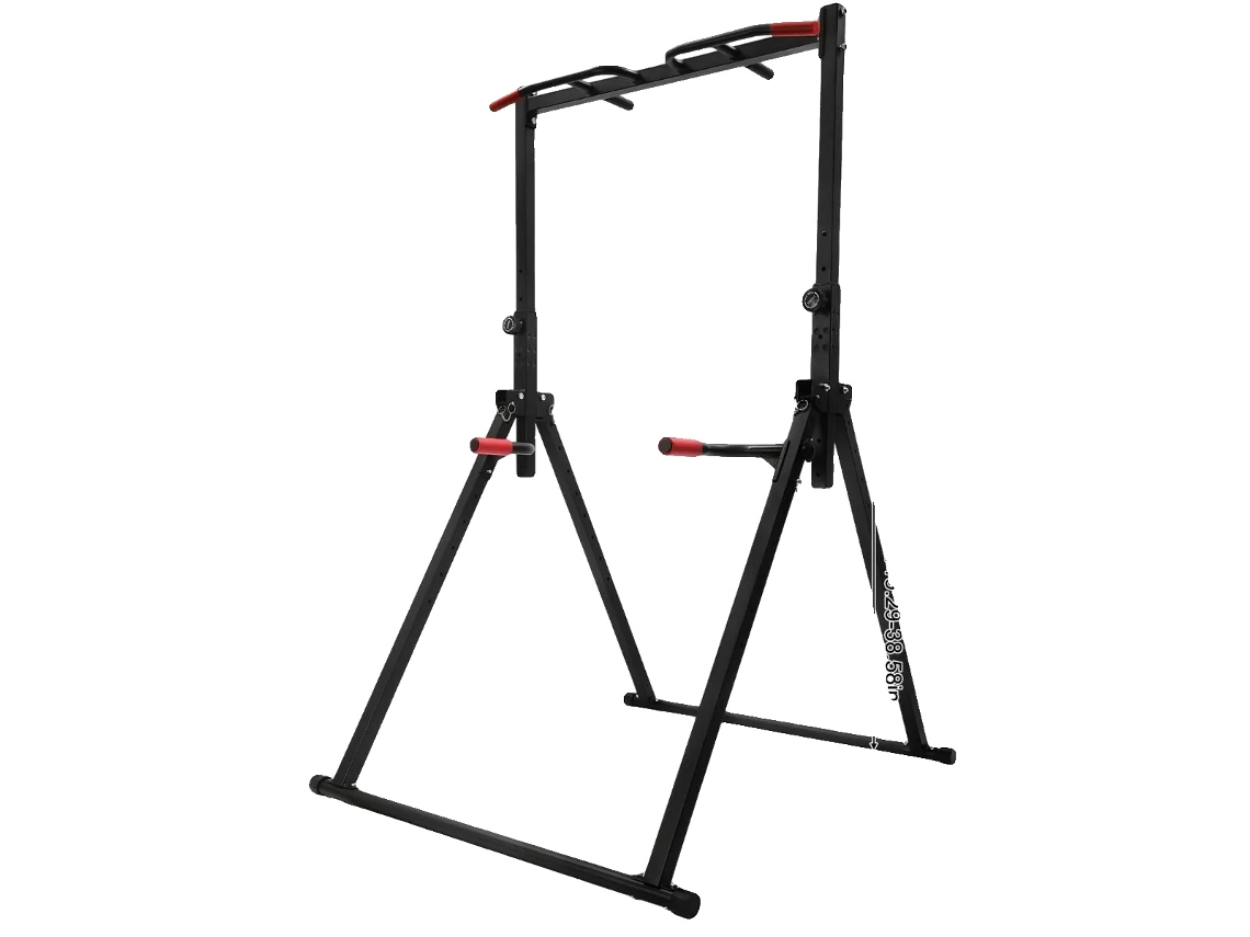 Barra De Pull Up, Altura Ajustável, Uso Multifuncional, Preto